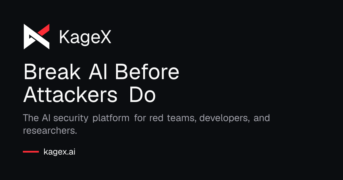 KageX — image from the vendor's website